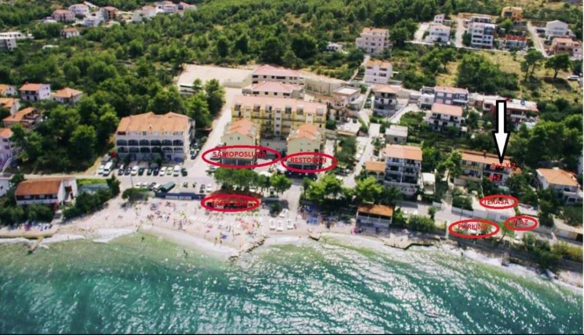 Villa Fjaba - By The Sea - With The Big Terraces & Great Sea View Trogir Exterior photo