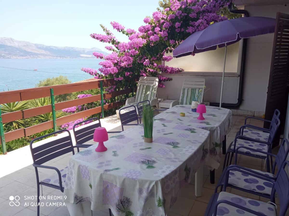Villa Fjaba - By The Sea - With The Big Terraces & Great Sea View Trogir Exterior photo